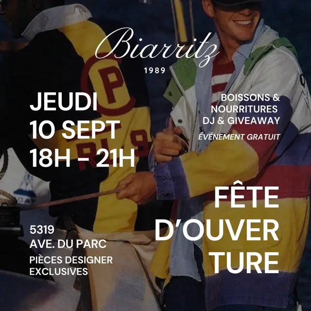 Biarritz 1989 Fête d’ouverture