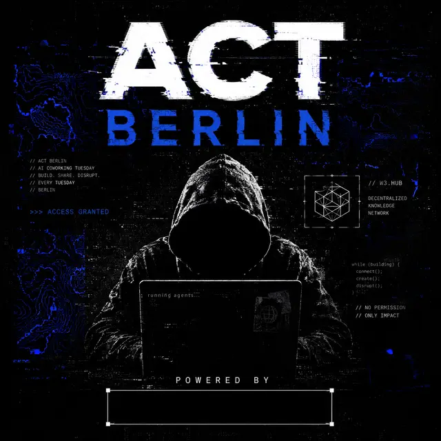 ACT Berlin #13 (AI Coworking Tuesday)