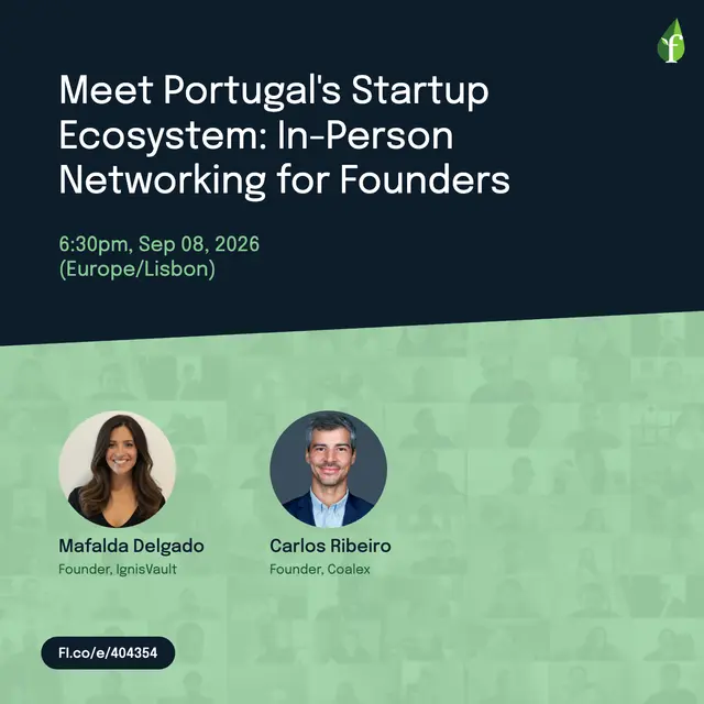 Meet Portugal's Startup Ecosystem: In-Person Networking for Founders
