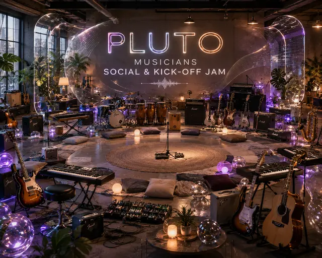 PLUTO Musicians Social & Kick-Off Jam