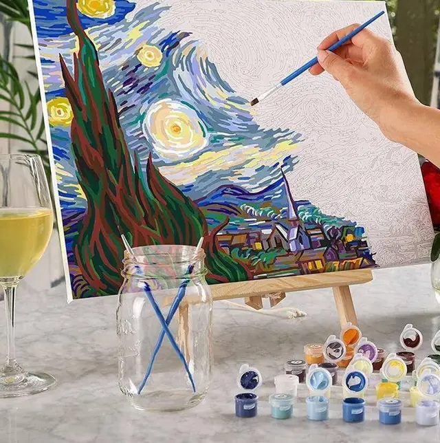 Creative Nomads: Paint by numbers
