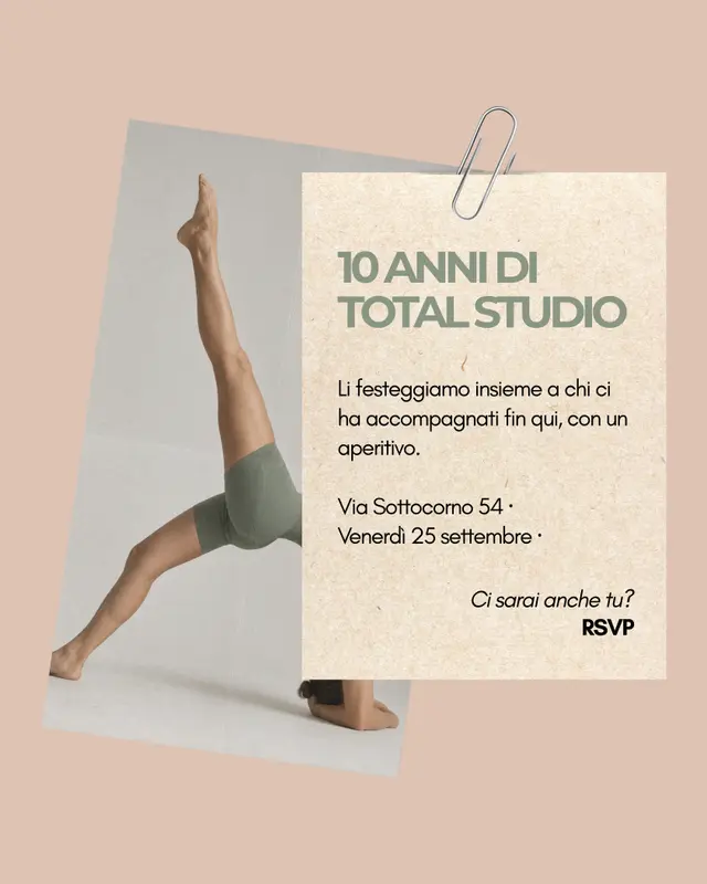 10 anni di Total Studio