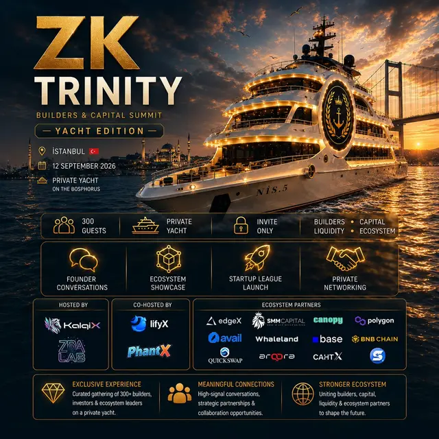 ZK Trinity: Builders & Capital Summit — Yacht Edition