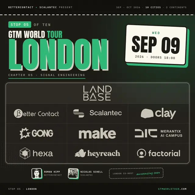 GTM World Tour · London