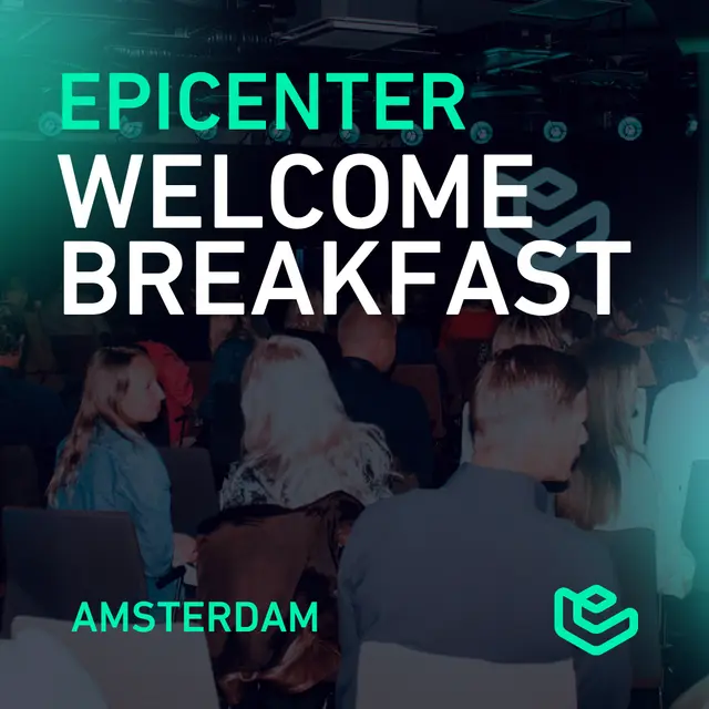 Epicenter Amsterdam Welcome Breakfast