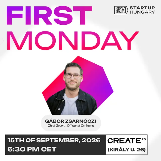 First Monday with Gábor Zsarnóczi