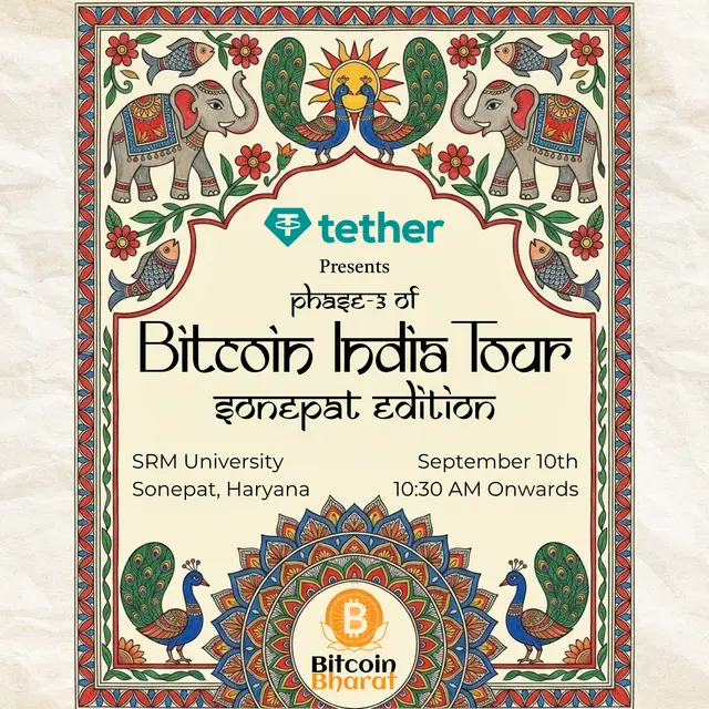 Bitcoin India Tour- Sonepat Edition