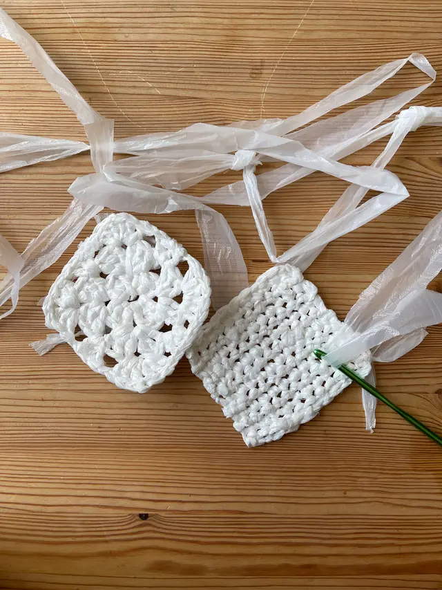 Stitching Sustainability: Turn Plastic Bags into Coasters
