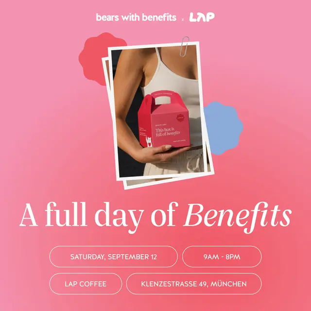 A Full Day of Benefits 🐻 BWB x LAP Coffee