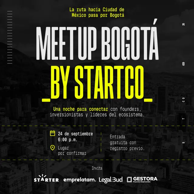 Meetup Bogotá By StartCo