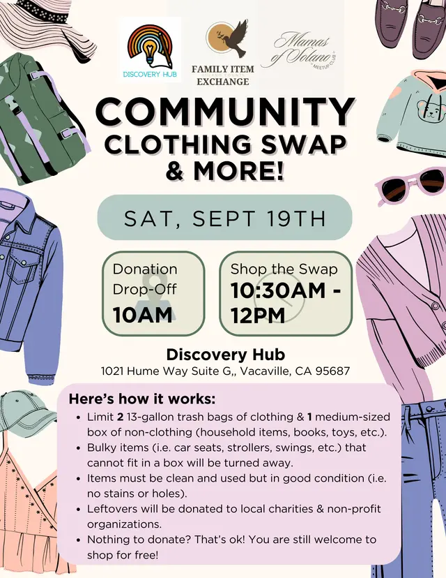 Community Clothing Swap & Food Pantry