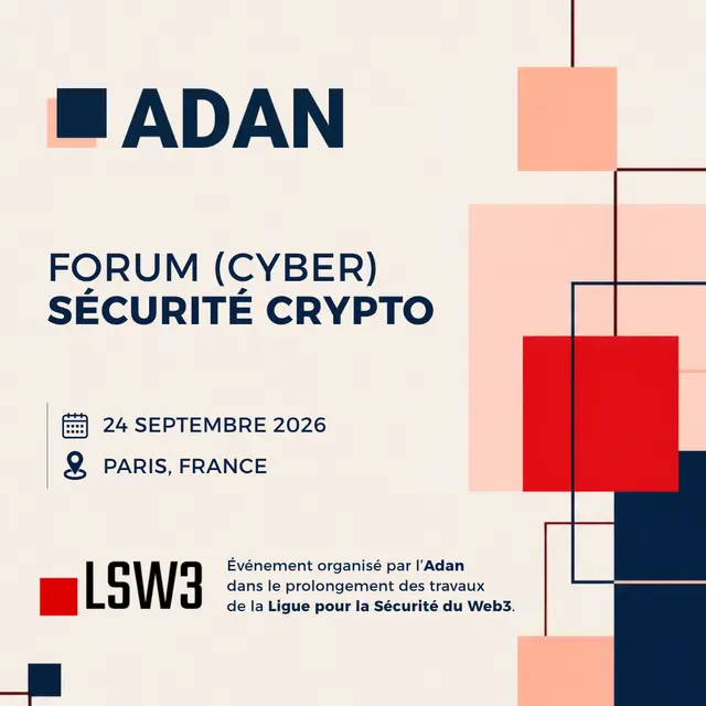 ADAN x LSW3 - Forum (Cyber)Sécurité Crypto