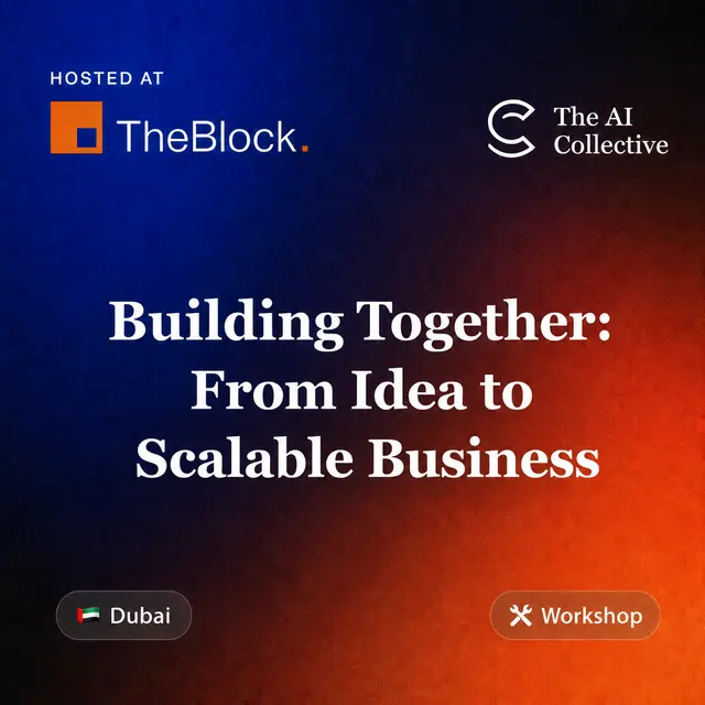 The AI Collective | Building Together: From Idea to Scalable Business