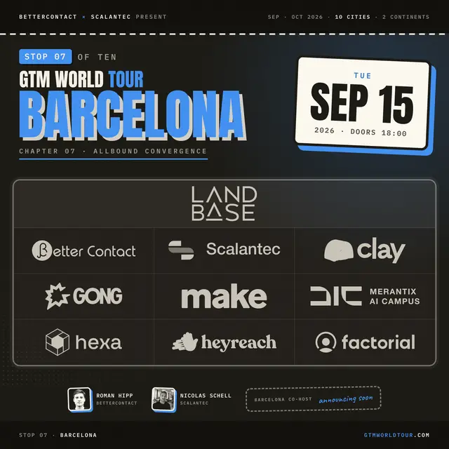 GTM World Tour · Barcelona