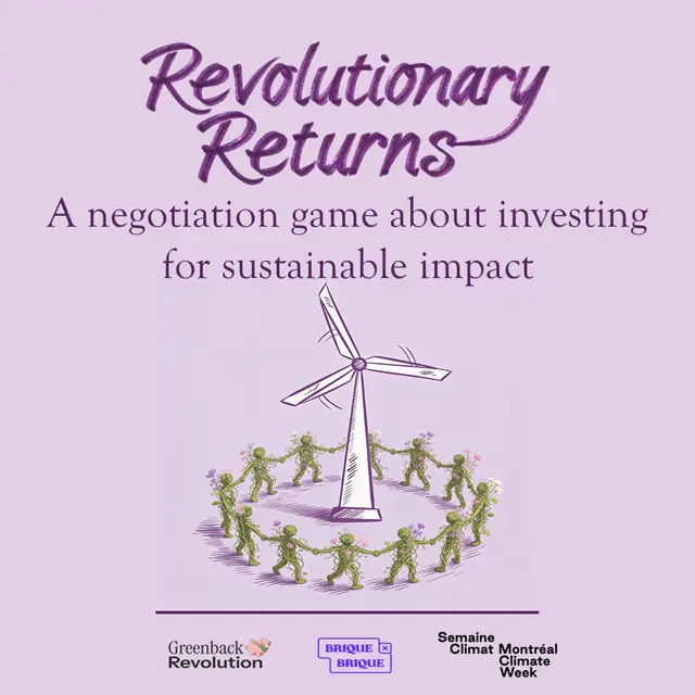 Revolutionary Returns: A negotiation game about investing for sustainable impact