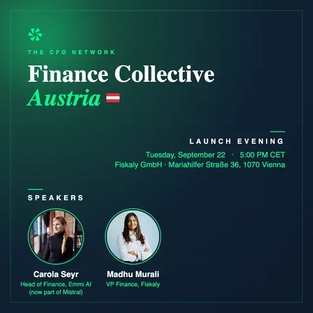 Finance Collective Austria: Launch Night