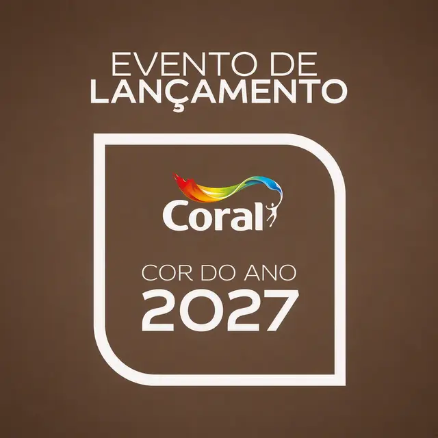 Lançamento da Cor do Ano 2027 - Coral
