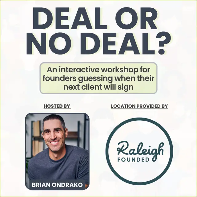 Sales Workshop - Driving Deals Forward