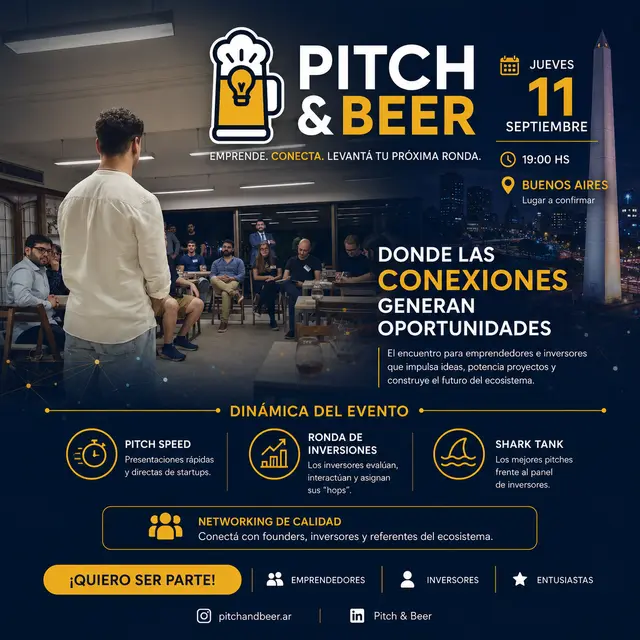 PITCH & BEER - Buenos Aires
