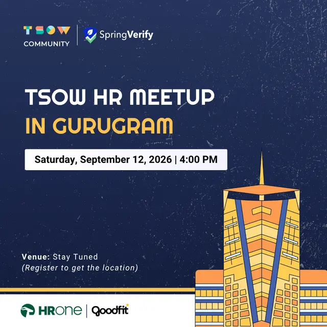 TSOW HR Meetup in Gurugram