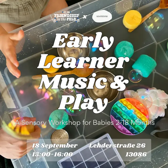 Early Learner Music & Play: A Sensory Workshop for Babies 2-18 Months