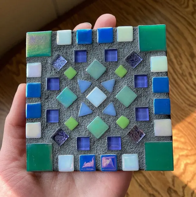 Art Social Hour: Mosaic Coasters