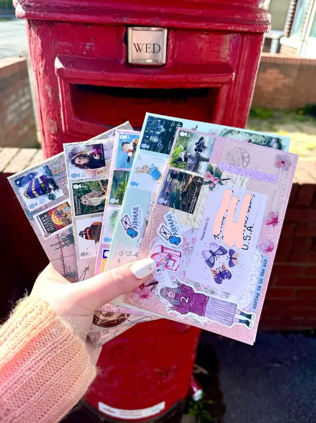snail mail club: pen pals