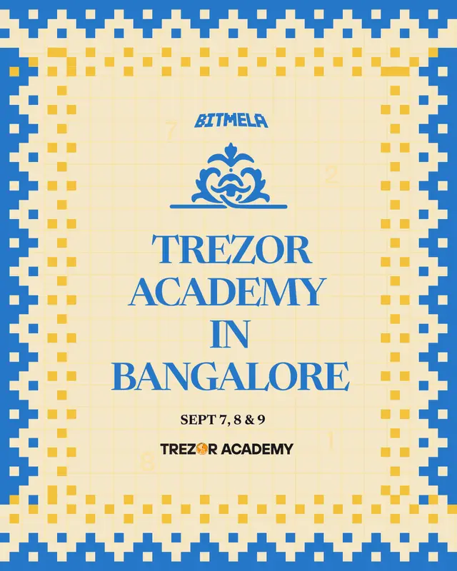 Trezor Academy: Bangalore