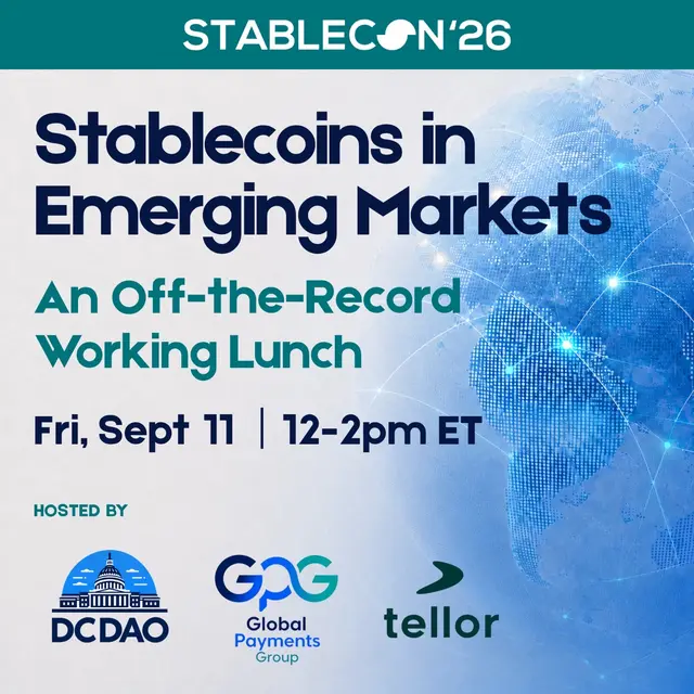 Stablecoins in Emerging Markets: An Off-the-Record Working Lunch