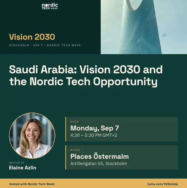 Saudi Arabia Vision 2030: How Nordic Companies Can Get Press in Saudi Arabia and How Press Works