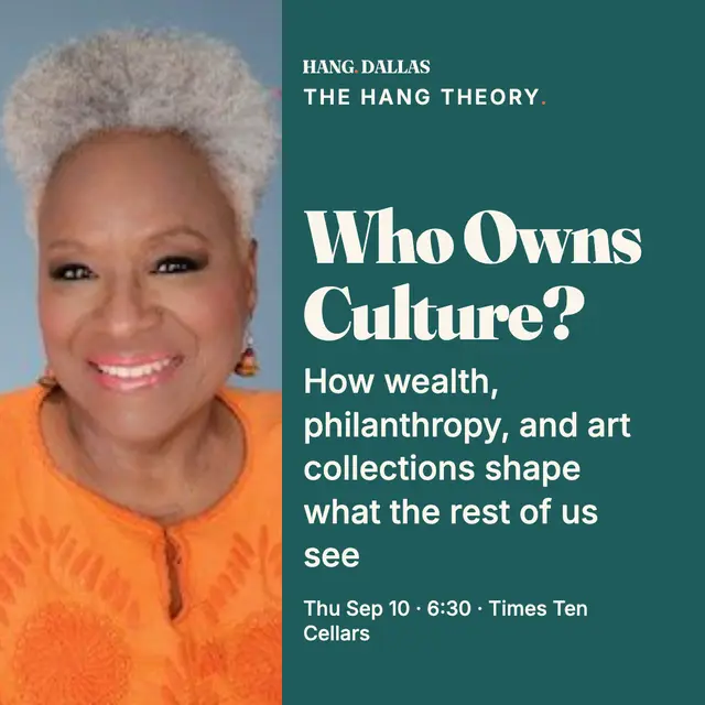 Who Owns Culture? How wealth, philanthropy, and art collections shape what the rest of us see