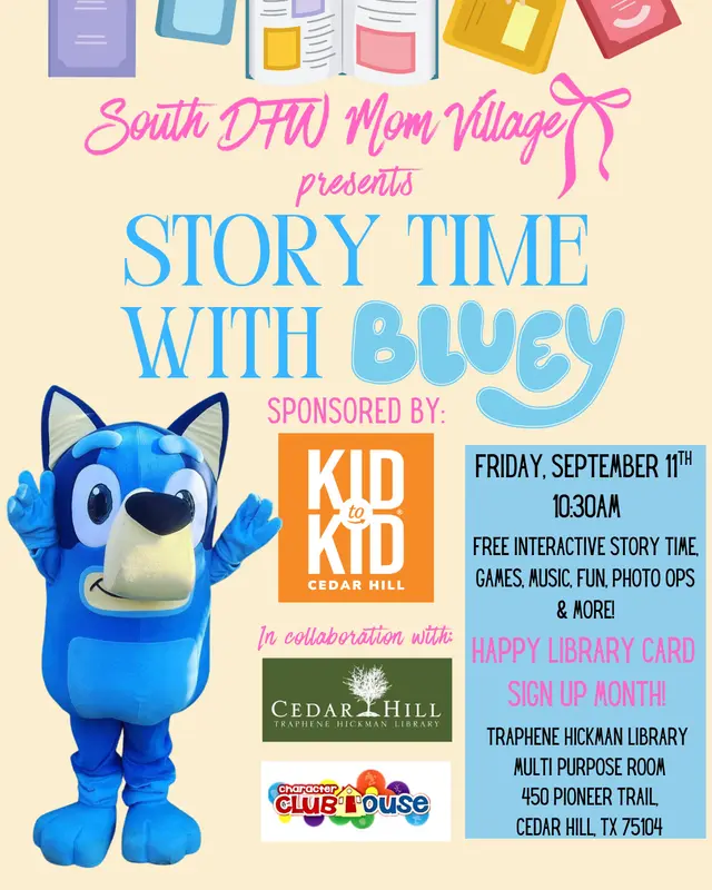 September 11th: Story Time With Bluey!