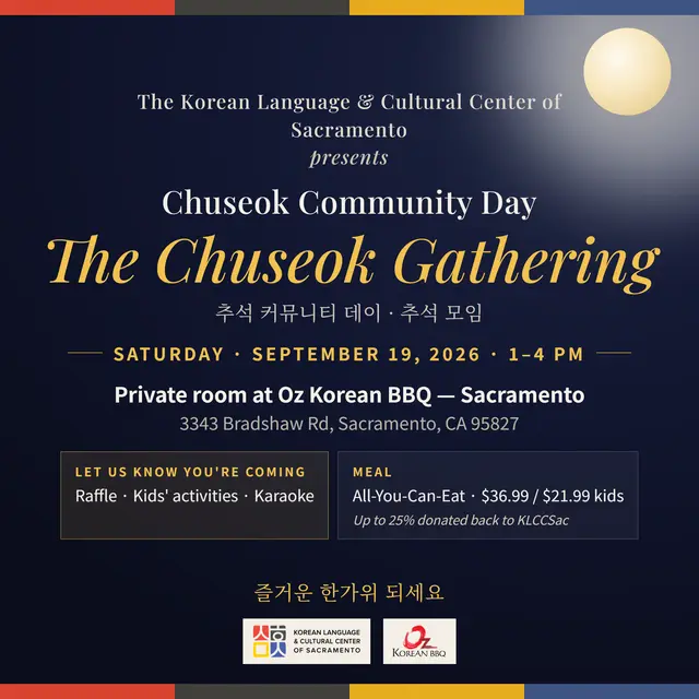 KLCCSac's Chuseok Gathering at Oz Korean BBQ