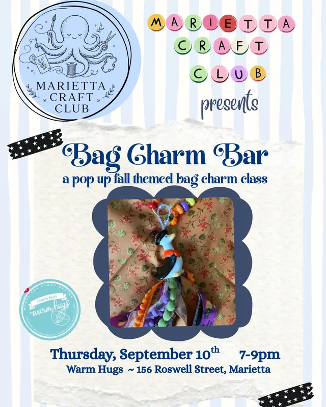 Fall Themed Bag Charm Making Workshop