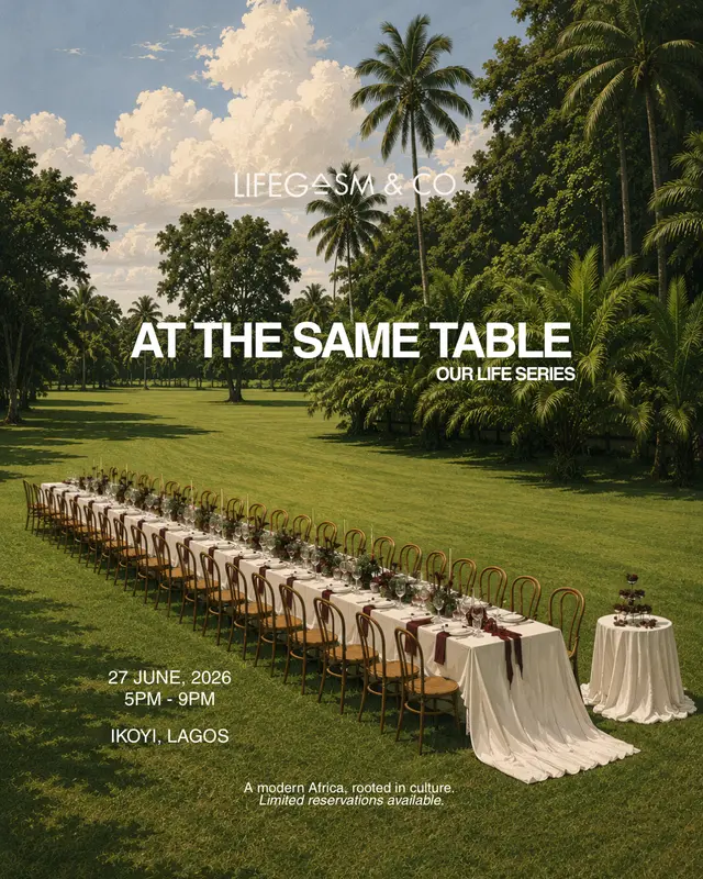 AT THE SAME TABLE
