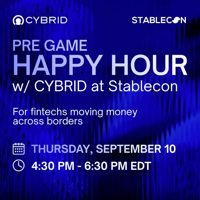 Thursday Happy Hour w/ Cybrid at Stablecon USA
