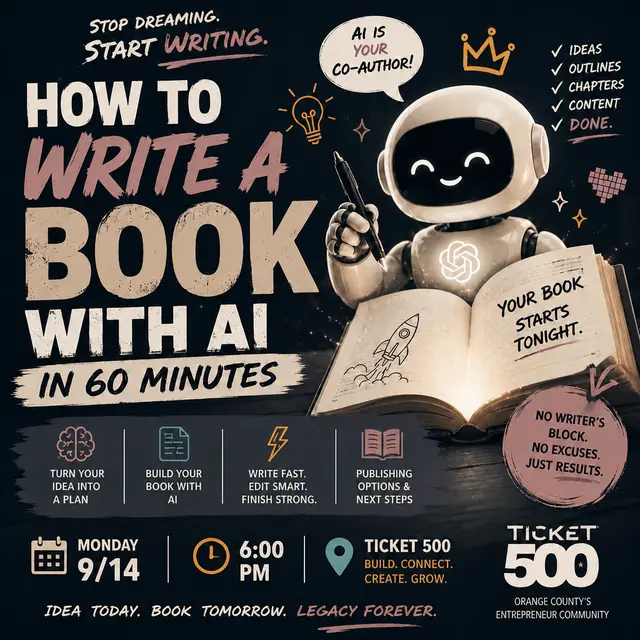 How to write a book in 60 minutes with AI