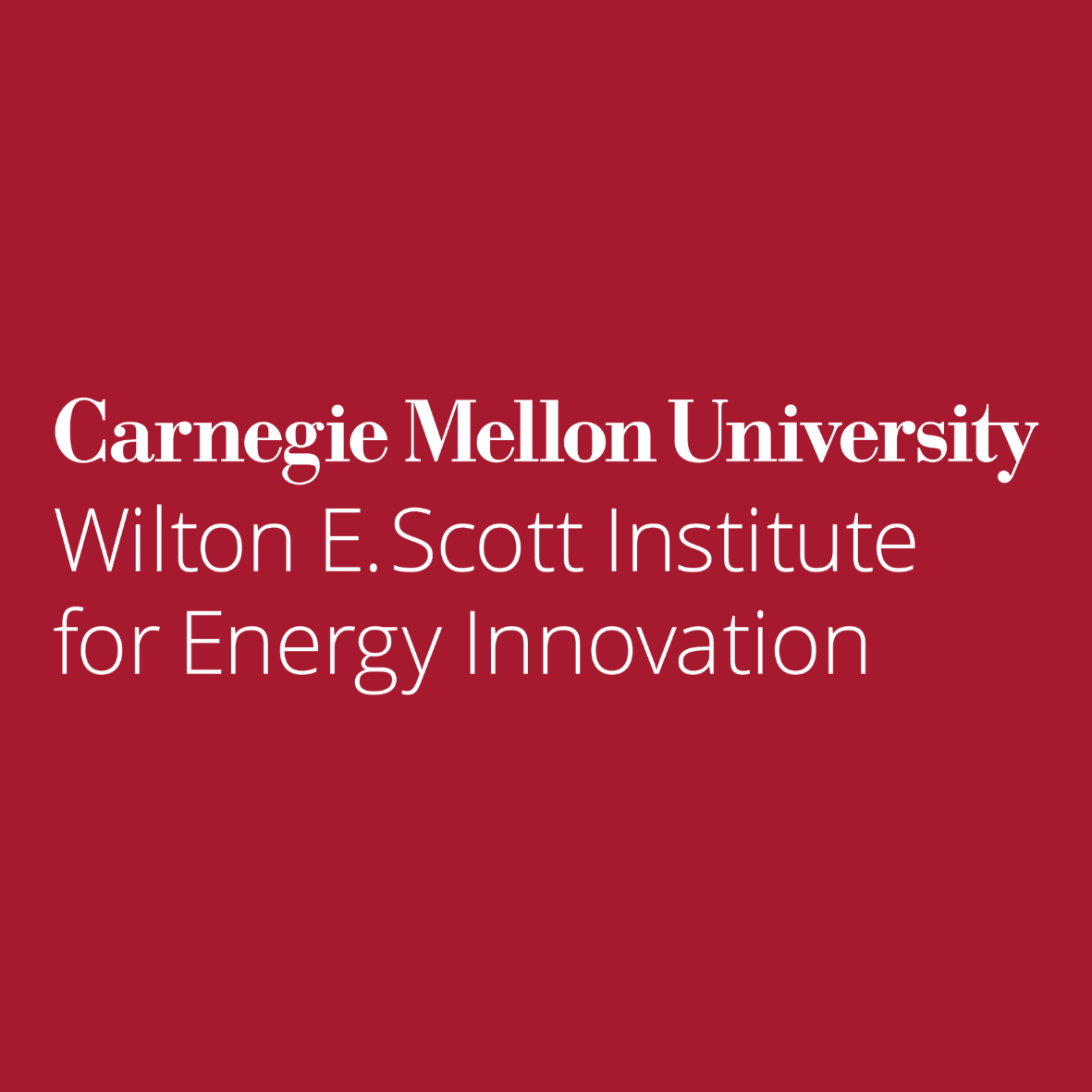 Wilton E. Scott Institute for Energy Innovation