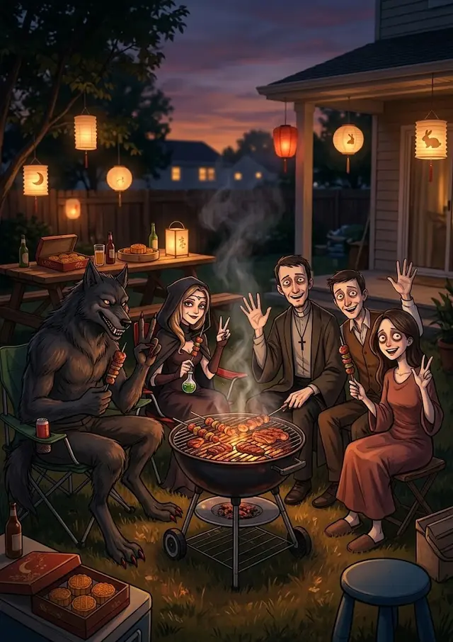 中秋狼殺烤肉趴 🐺🔥