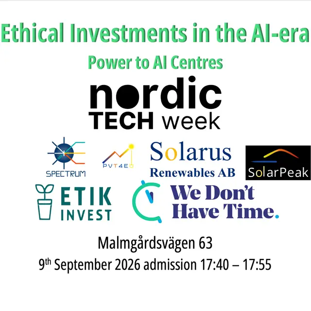Ethical Investments in the AI-era: Power to AI Centers