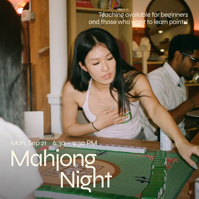 Mahjong Night (Beginner friendly!)