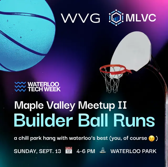 Builder Ball Runs & Meetup @ Waterloo Park | Tech Week '26
