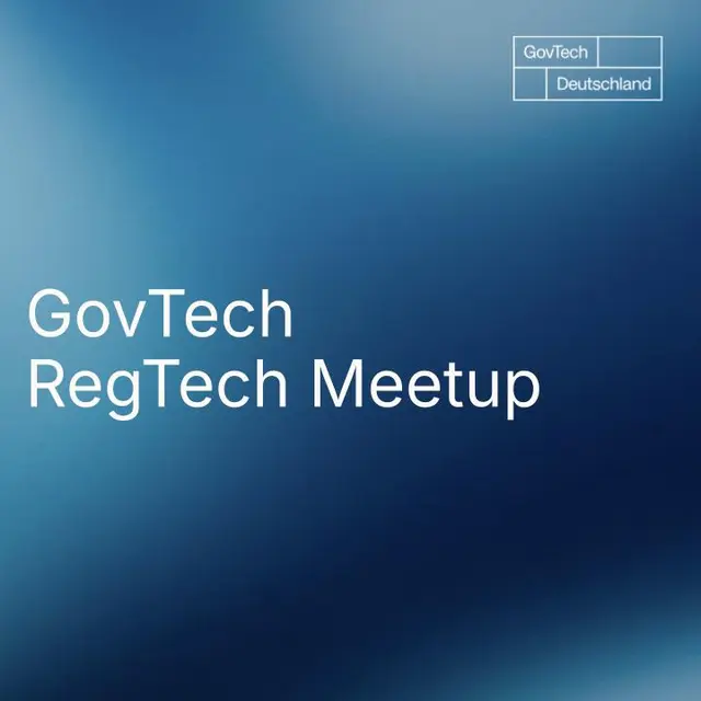 GovTech RegTech Meetup