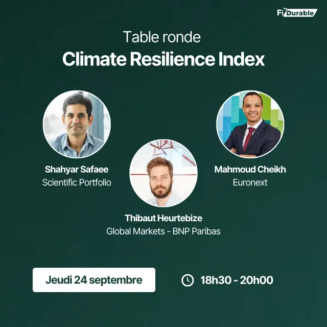 Table ronde - Climate Resilience Index